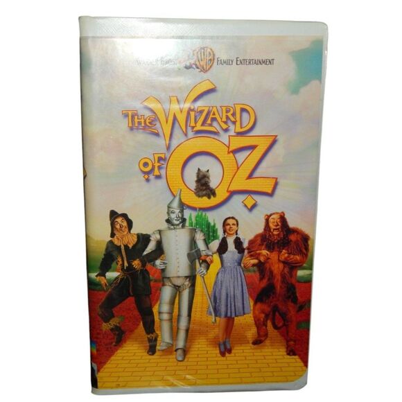 The Wizard of Oz vintage VHS in original plastic clamshell case - Picture 1 of 8